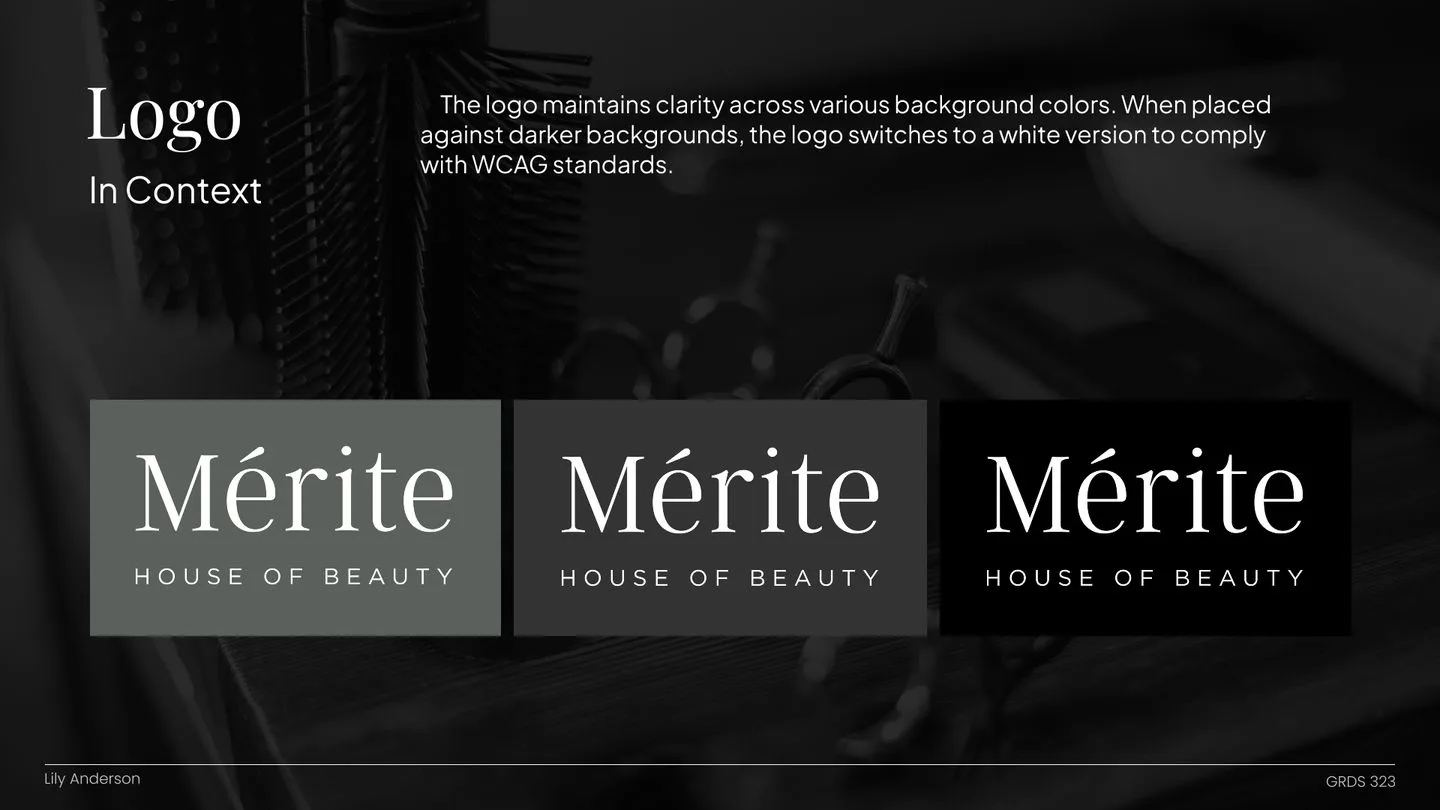 Logo on dark backgrounds